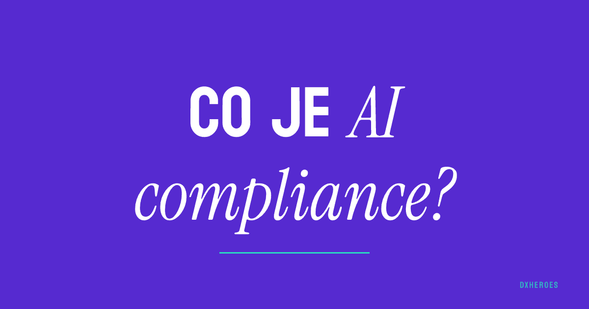 Co je AI compliance?