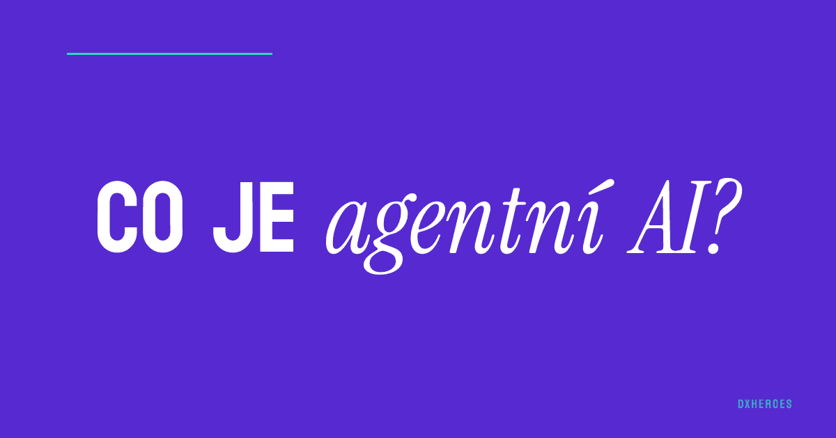 Co je agentní AI?