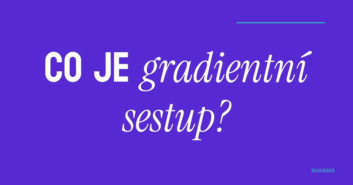Co je gradientní sestup?