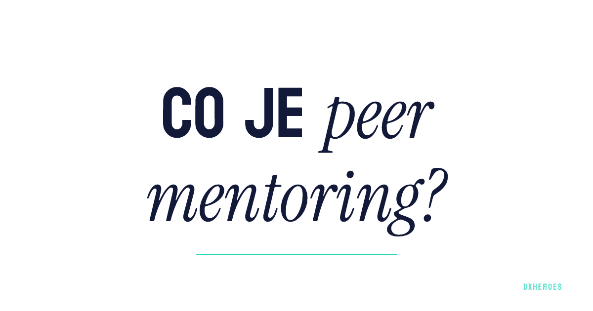 Co je peer mentoring?