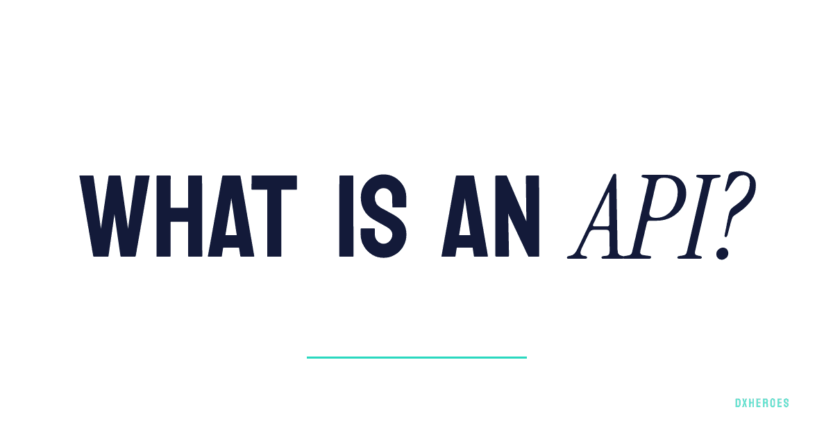 What is an API?