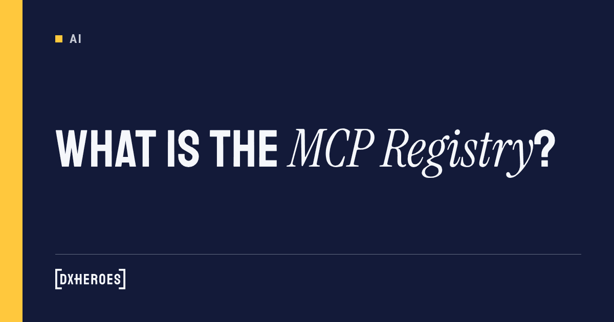 What is the MCP Registry?