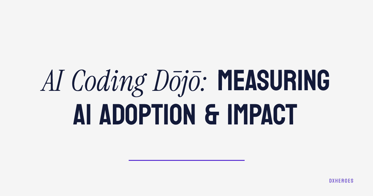 AI Coding Dōjō: Measuring AI Adoption & Impact