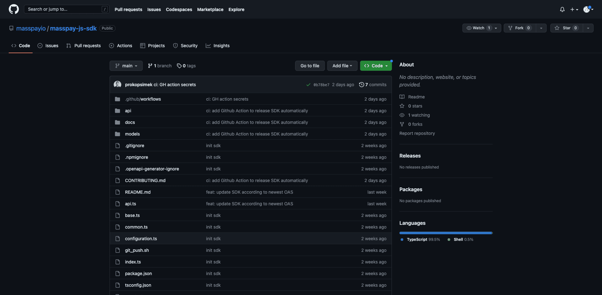 Mass Pay Git Github
